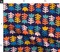 Scandi Flower Mid-Century Botanical Whimsical Bright Custom Printed Fabric by Spoonflower Various Fabrics by the Yard or Fat Quarter